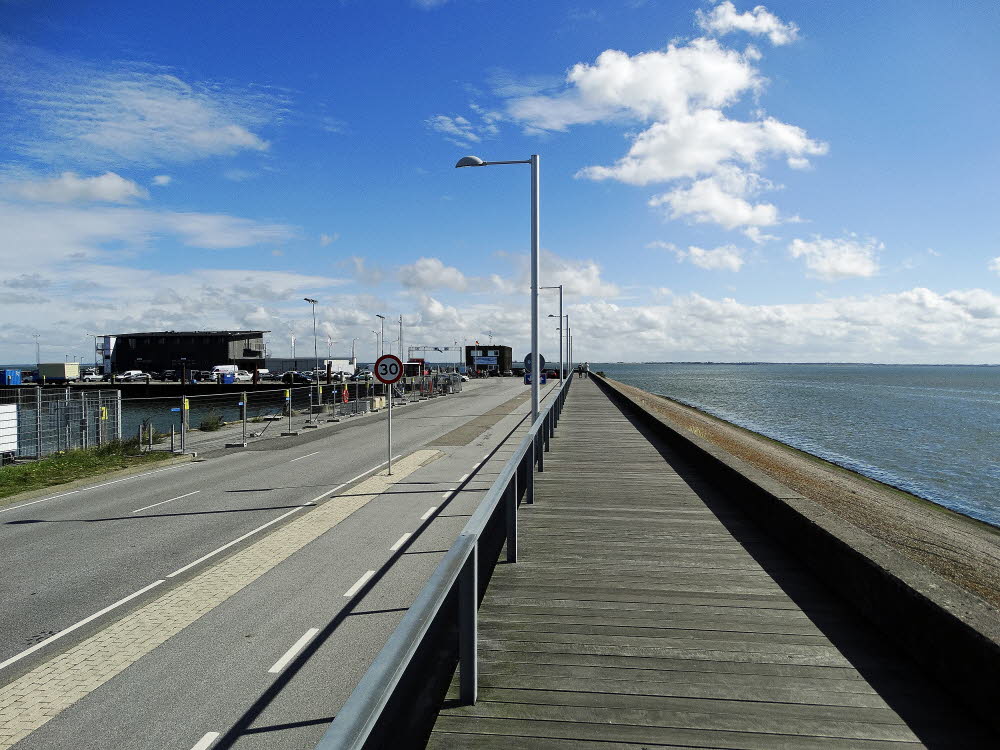 18 - Havneby promende und Zufahrt zum Fhrhafen